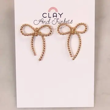 Bow Earrings