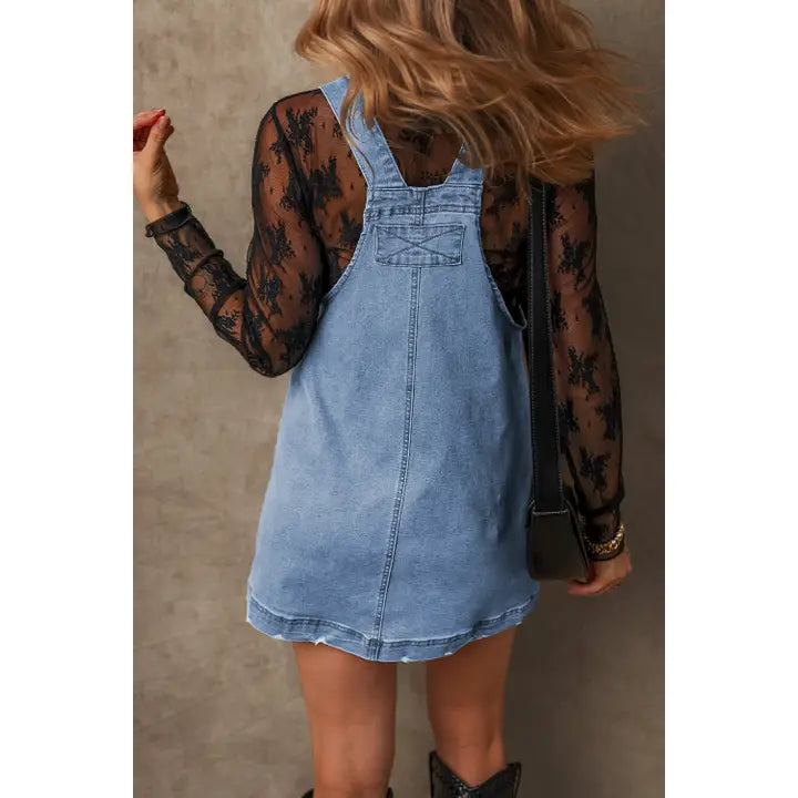 Denim Overall Dress