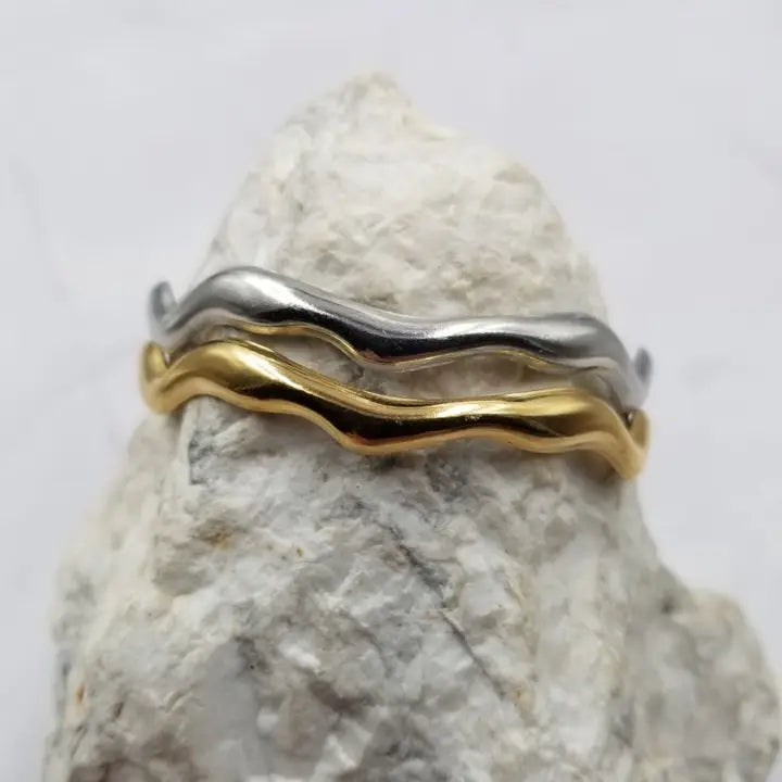 Wave Cuff Bracelet